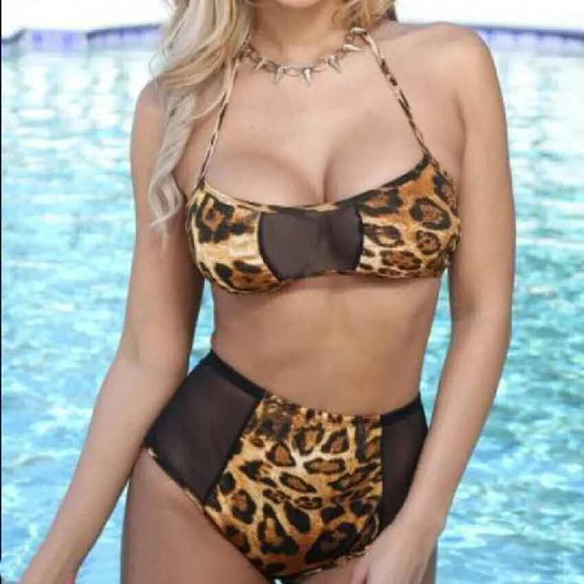 Black Bikini /Leopard Color Bikini