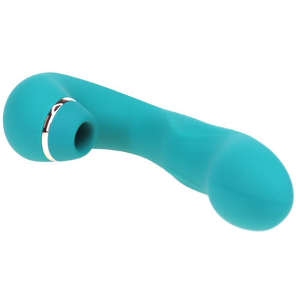 Vibrator with Clitoral Suction and Licking Sensation