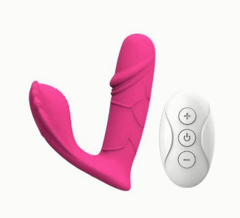Vibrating Dildo with Dual Motion Capability