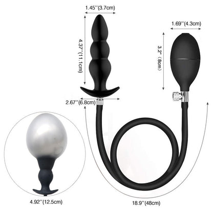 Inflatable Anal Beads