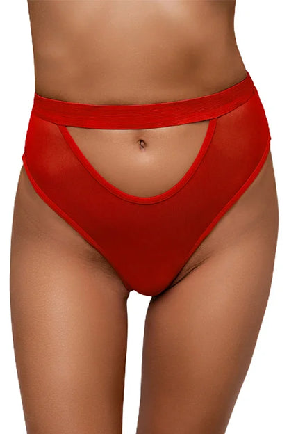 Cut-out High Waist Panty