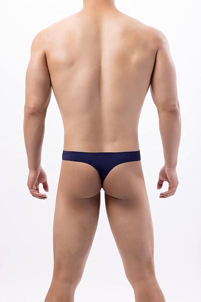 ONEFIT Men's Low-Waisted Ice Silk Thong | Stylish and Comfortable Summer Underwear for Youth