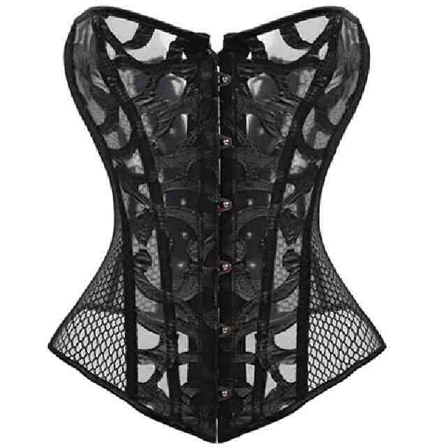 Transparent Overbust Waist Corset