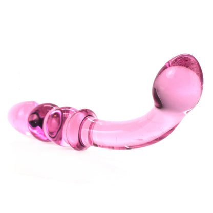 Gourd Glass Anal Toy with Dual Heads