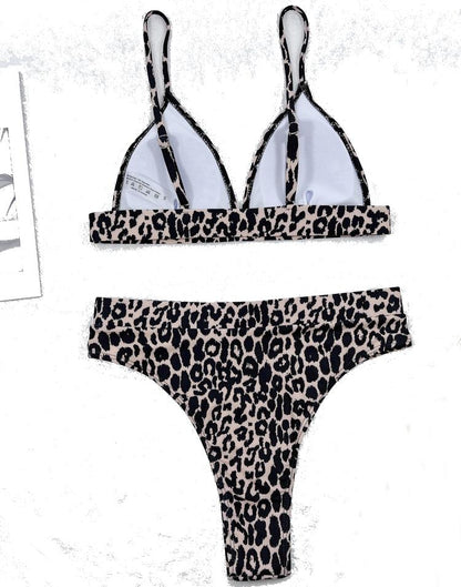 Leopard Print Bikini Combo