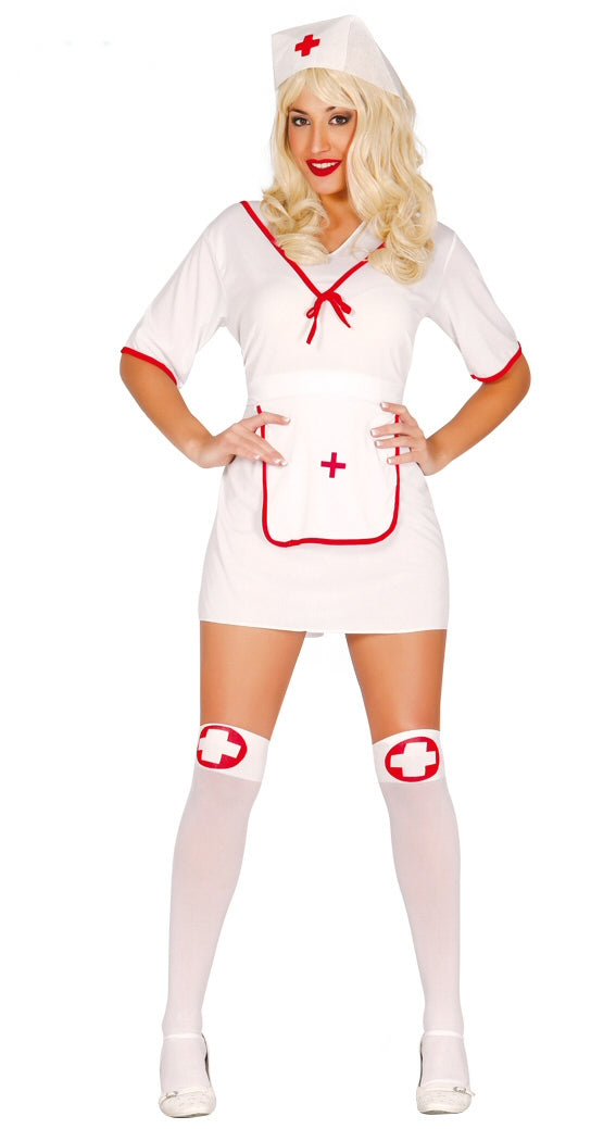 Red Cross Nurse Costume for Women