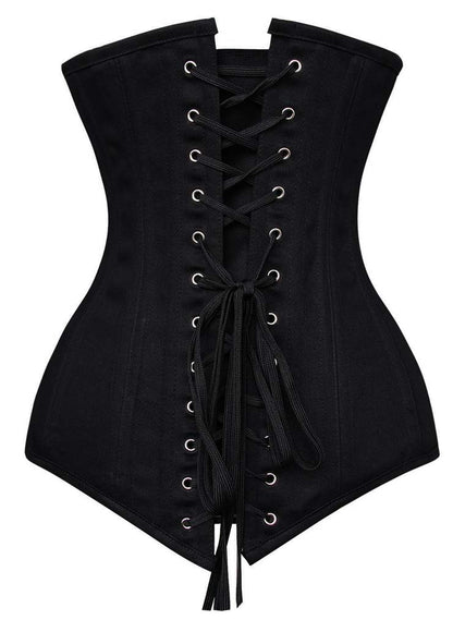 Unique Long Waist Corset Under Bust