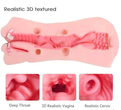 Double Ended Mouth | Vagina Stroker