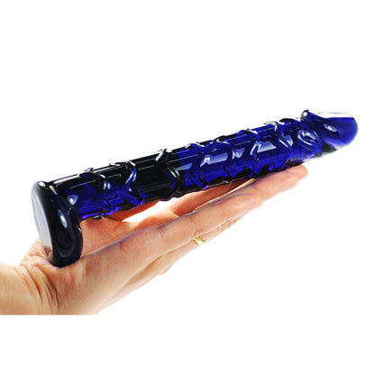 Blue Glass Dildo