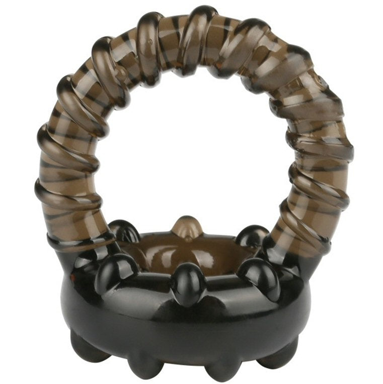 Penis ring for penis and scrotum